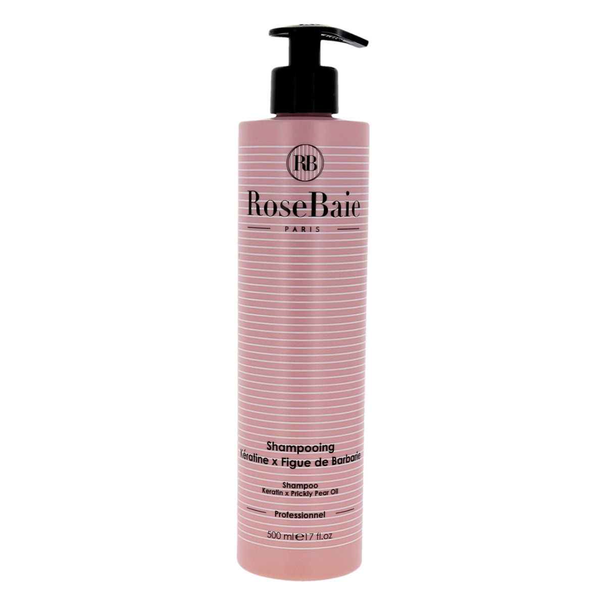 RoseBaie Keratin- & Kaktusfeigenöl-Shampoo 500 ml
