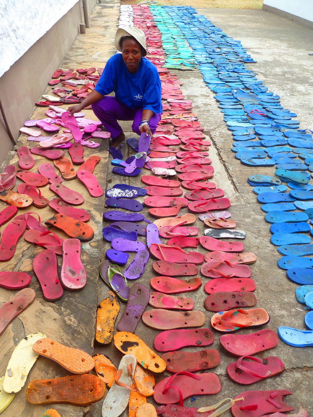 Bloc de yoga recyclé Jungle