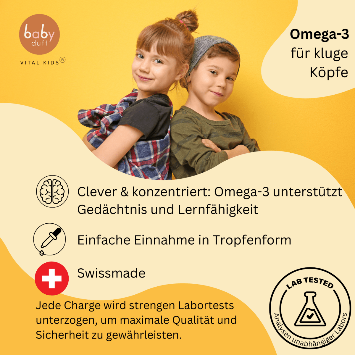VITAL KIDS® Oméga-3 Végétal