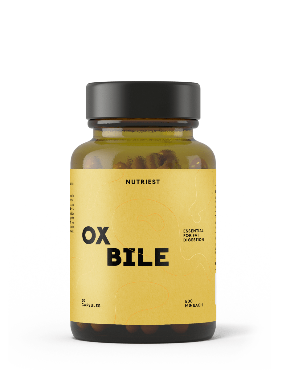 Organic Grass-Fed Ox Bile Capsules