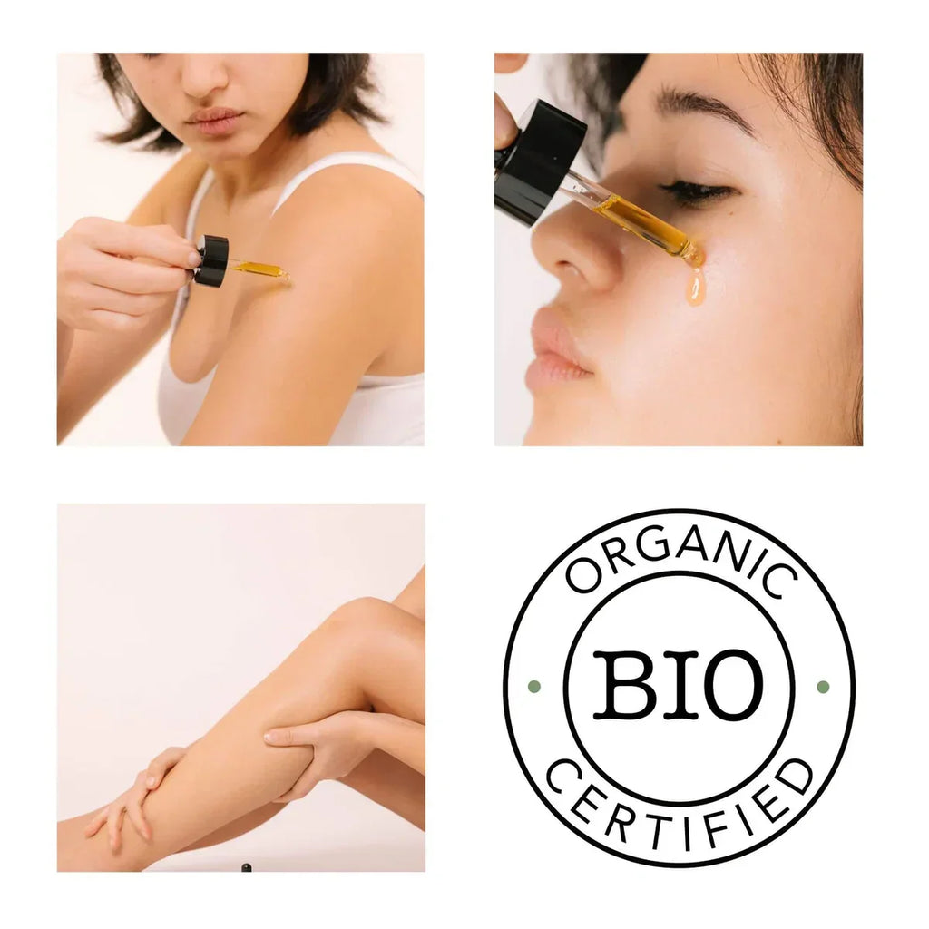 Huile de figue de barbarie et argan BIO pressée à froid - visage et cheveux