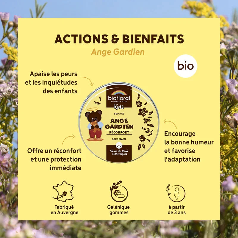 Gommes Fleurs de Bach "Ange Gardien"