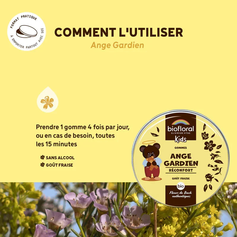 Gommes Fleurs de Bach "Ange Gardien"
