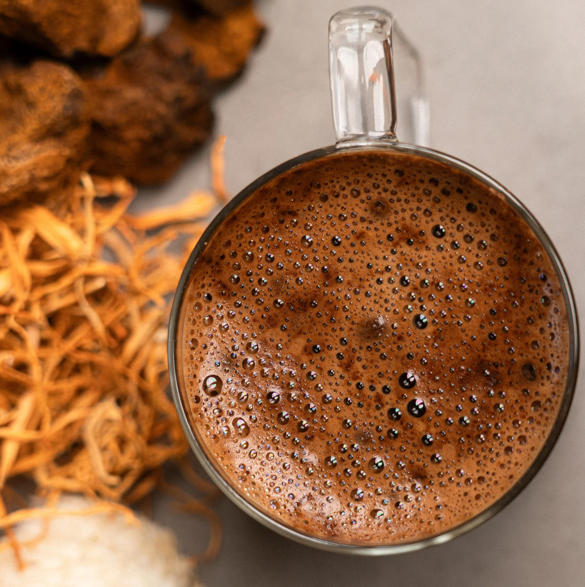 Bonjour Original Flavor – Functional Mushroom Drink (Low Caffeine)