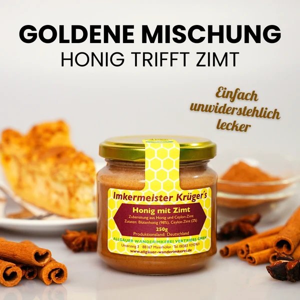 Honey with Ceylon Cinnamon 250 g