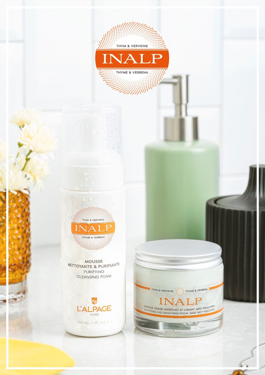 INALP Face Mask 100ml + Cleansing Foam Gift Set