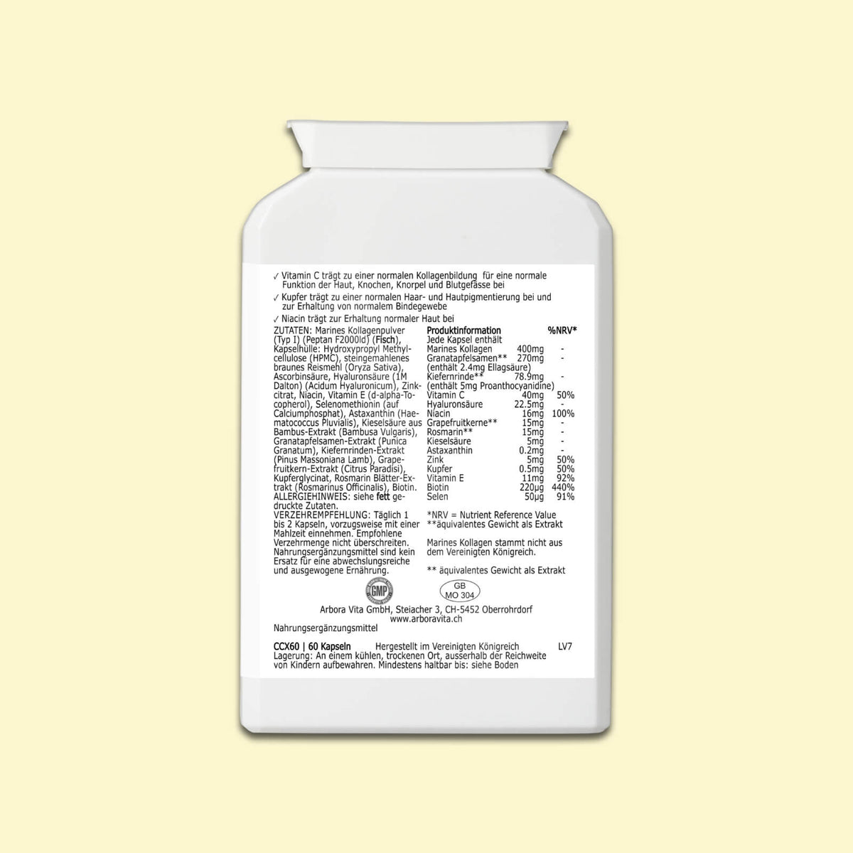 Collagen Beauty Complex – Premium Beauty Supplement for Skin, Hair & Nails