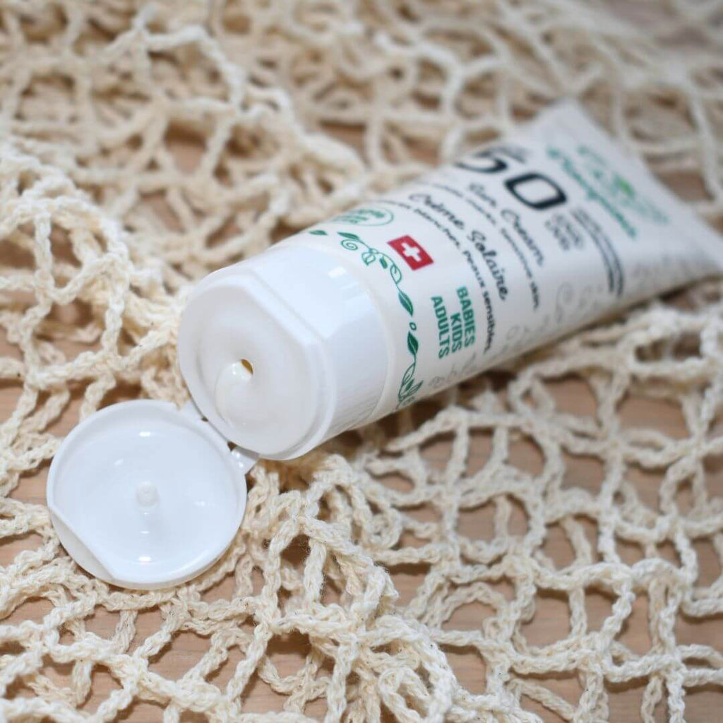 Crème solaire SPF 50 Bébé & Enfant | Minérale et naturelle