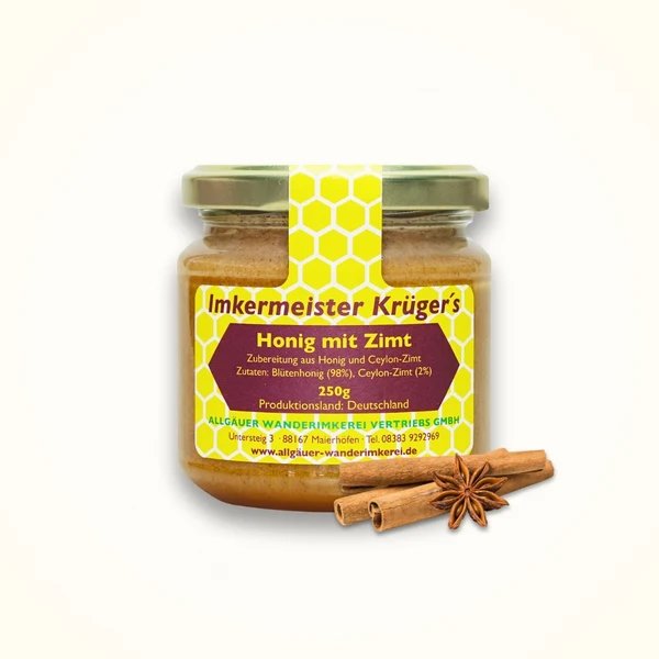 Honey with Ceylon Cinnamon 250 g