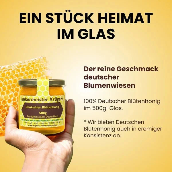 Beekeeper Krüger German Blossom Honey – 500 g