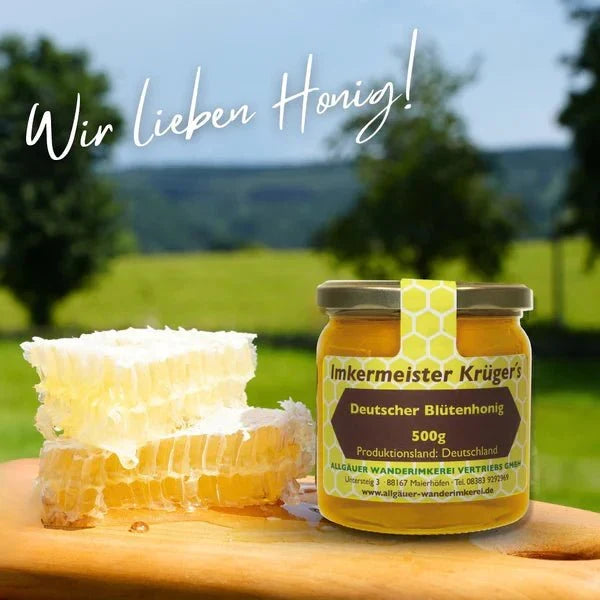 Beekeeper Krüger German Blossom Honey – 500 g