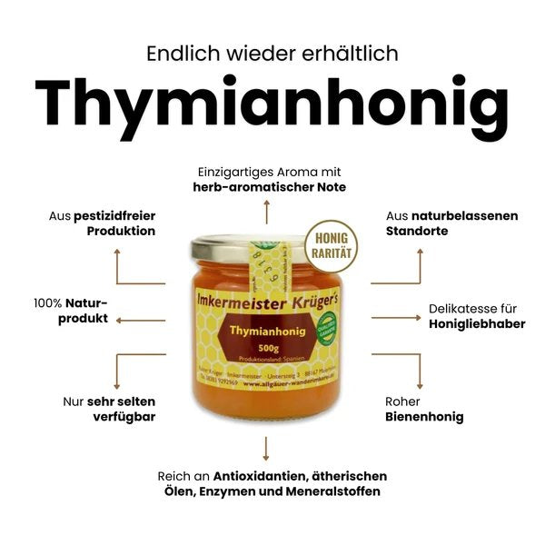 Thyme Honey 500g
