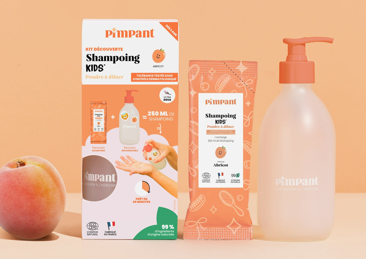 Shampoing Enfant Abricot en poudre à diluer 30g