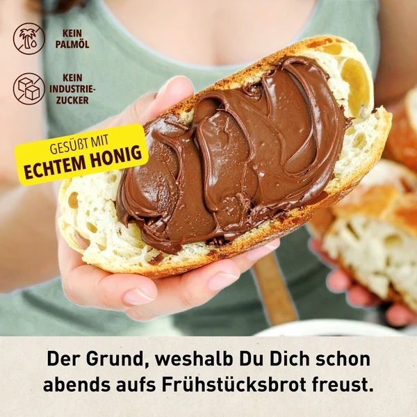 Naturella 200g Chocolate Hazelnut Spread with Honey