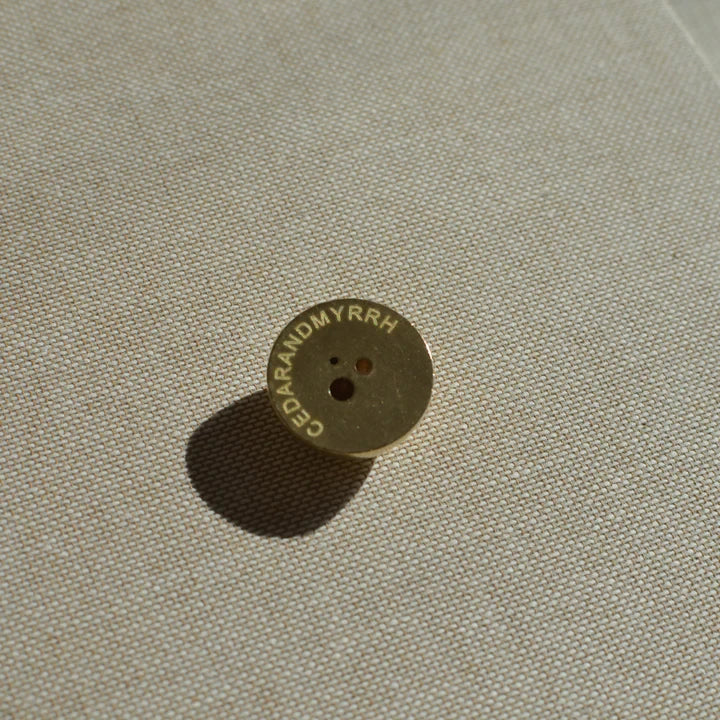 Porte-encens Laiton Hémisphère