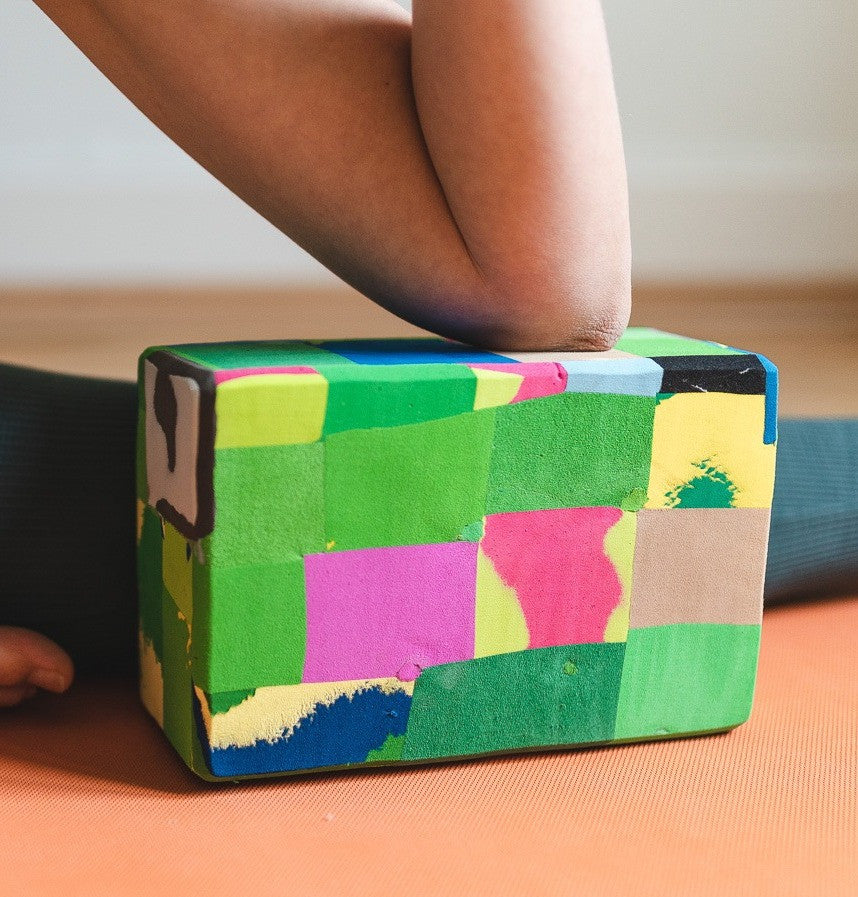 Bloc de yoga recyclé Jungle