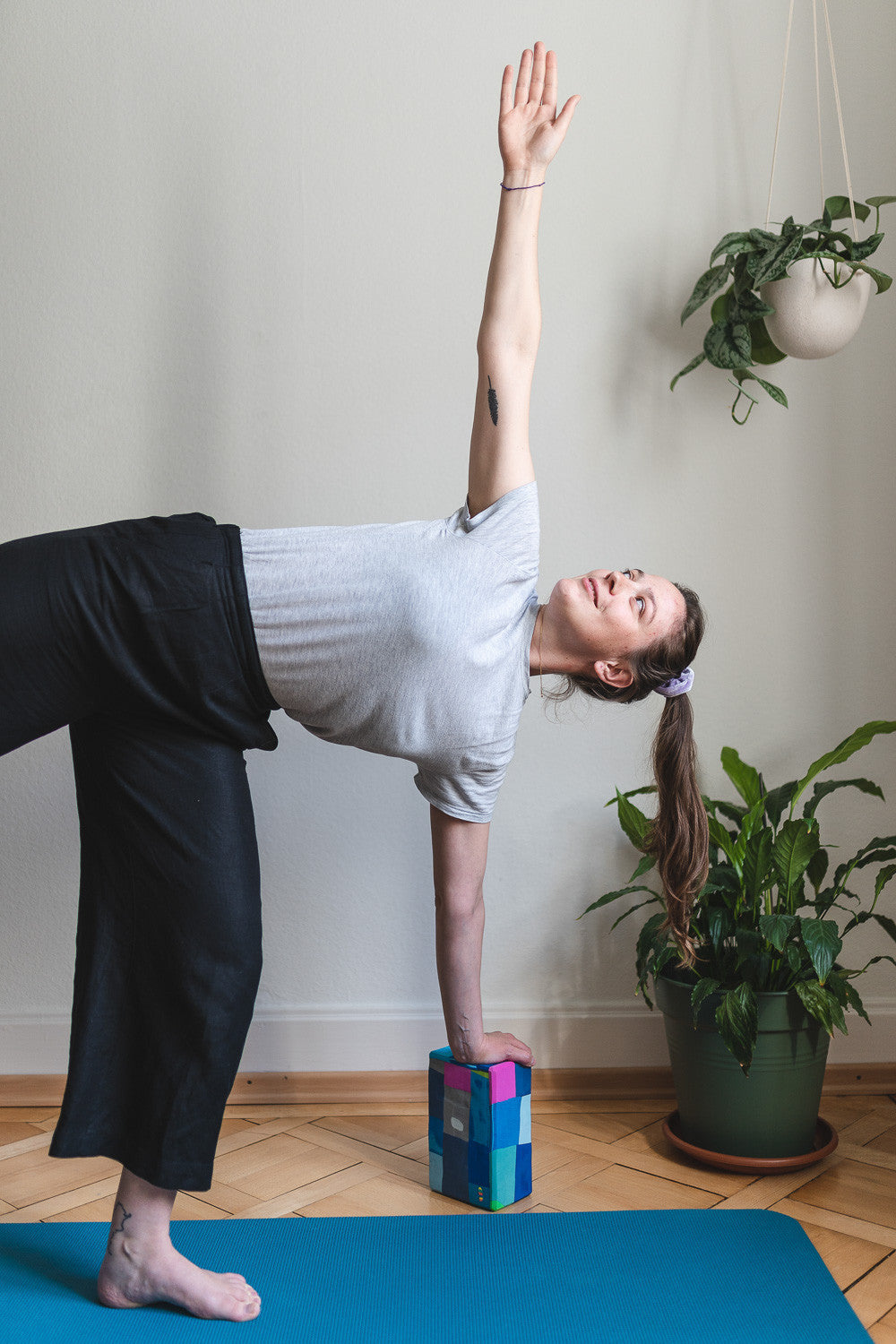 Bloc de yoga recyclé Wave