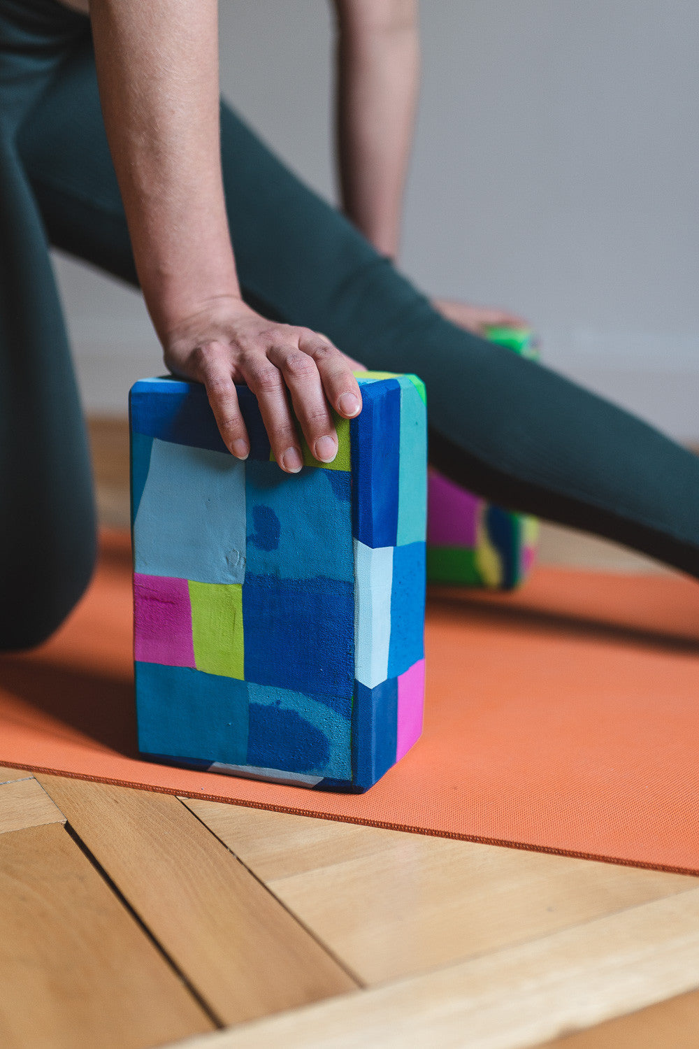 Bloc de yoga recyclé Wave