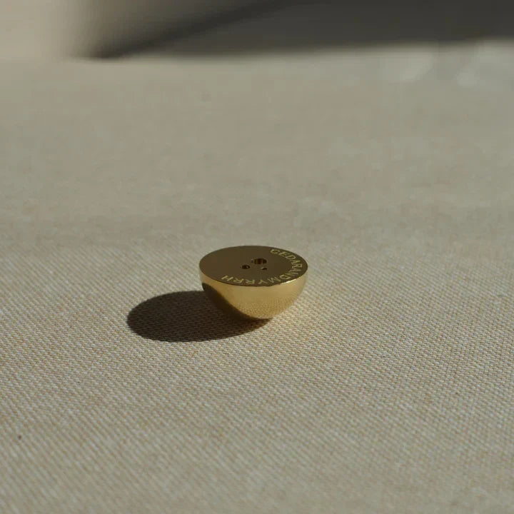 Porte-encens Laiton Hémisphère