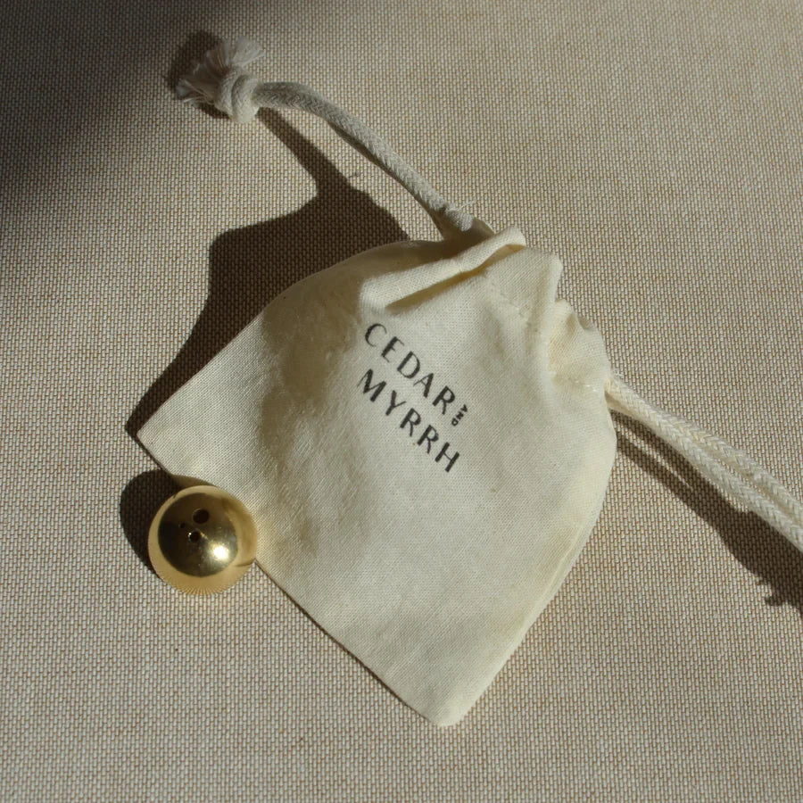 Porte-encens Laiton Hémisphère