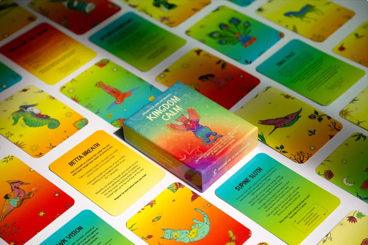 Cartes Kingdom Calm pour enfants