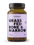 Organic Grass-Fed Beef Bone and Bone Marrow Capsules (Dried)