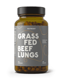 Gélules de poumons de bœuf nourri à l'herbe bio