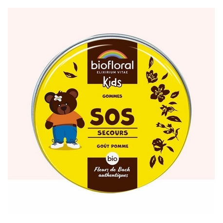 Gommes Fleurs de Bach "SOS Secours"