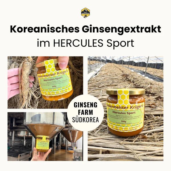 Imkermeister Krüger Hercules Sport – Natural Energy Boost (500 g)