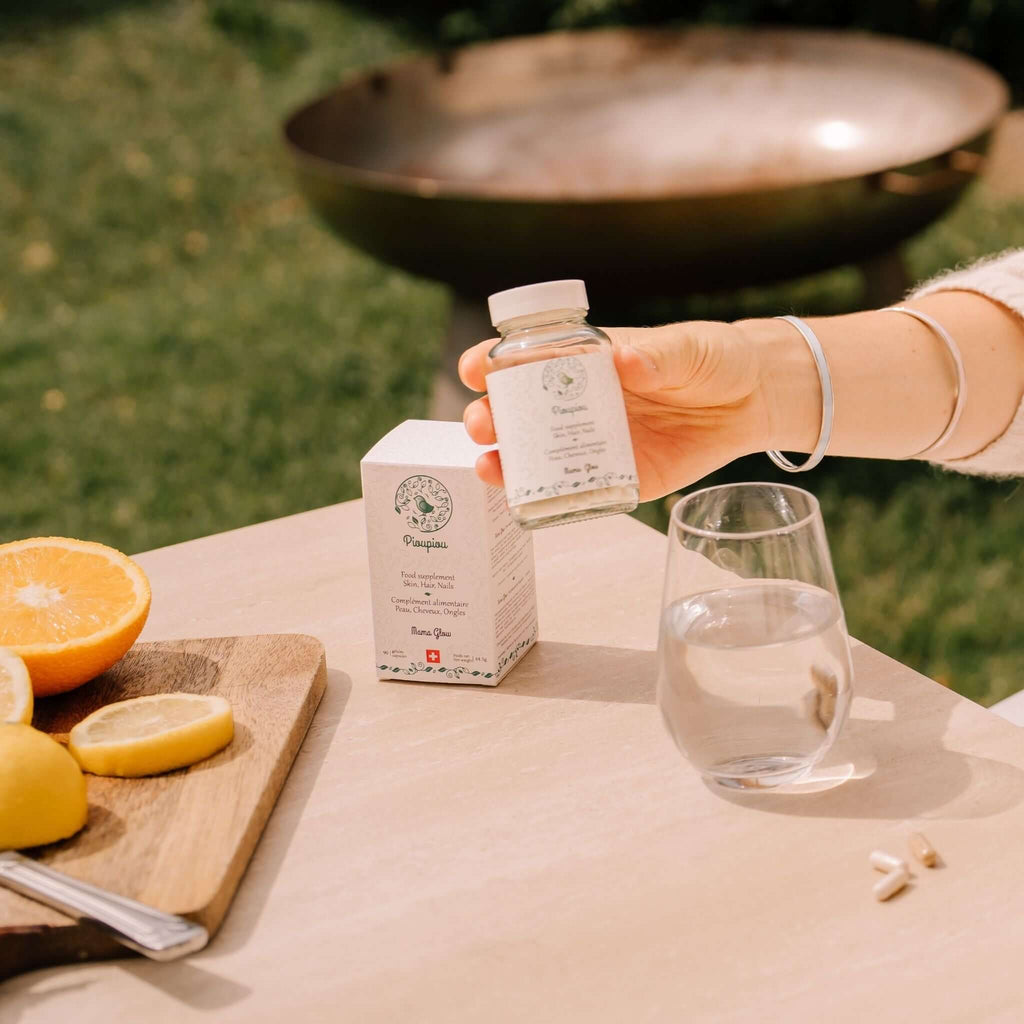 Mama Glow | Complément alimentaire pour l’éclat de la peau, des cheveux et des ongles