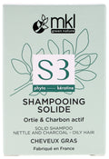 MKL Green Nature Stinging Nettle Charcoal Solid Shampoo Oily Hair 65g