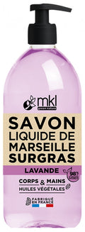 MKL Green Nature Marseille Surgras Liquid Soap Lavender 1L