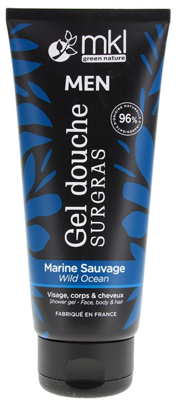 MKL Green Nature Men Shower Gel Surgras Marine Sauvage 200 ml
