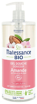 Natessance Softening Almond Shower Gel Organic 1L