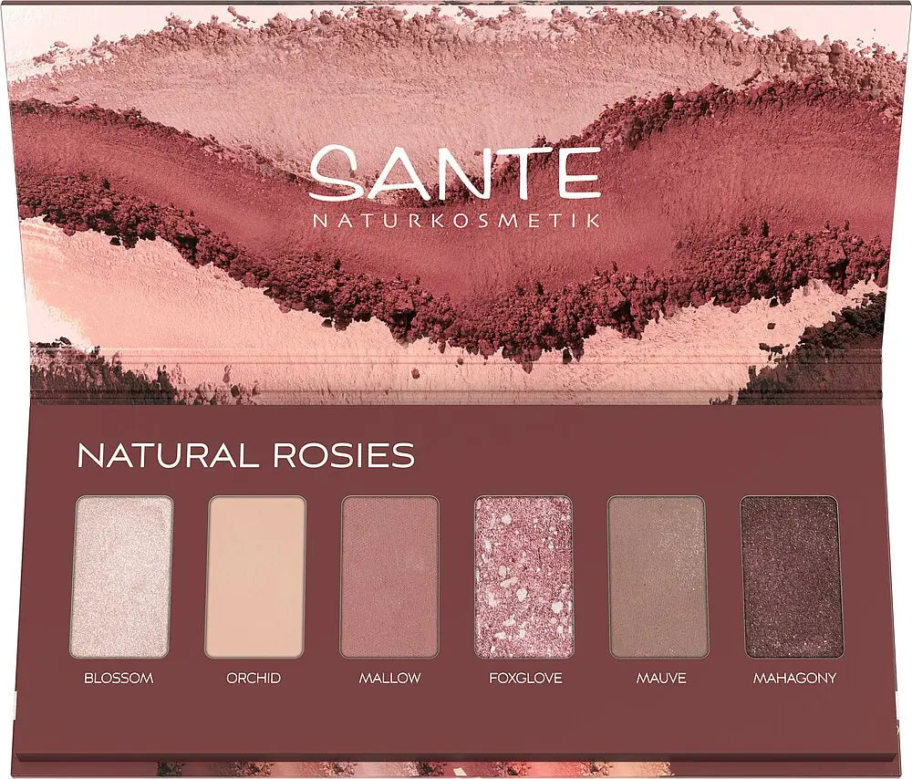 Sante - Natural Rosies Eyeshadow Palette - Radiant Rosy Shades 🌸✨