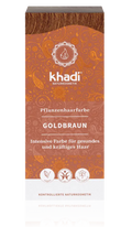 KHADI Pflanzenhaarfarbe Goldbraun