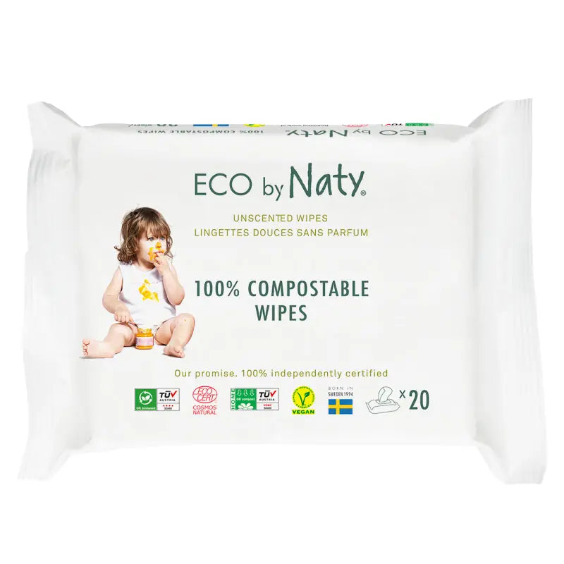 ECO BY NATY Feuchttücher Sens. Reisep.
