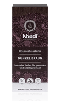 KHADI Pflanzenhaarfarbe Dunkelbraun