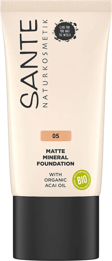 Sante - Fond de Teint Minéral Mat 05 - Bio & Haute Couvrance ✨