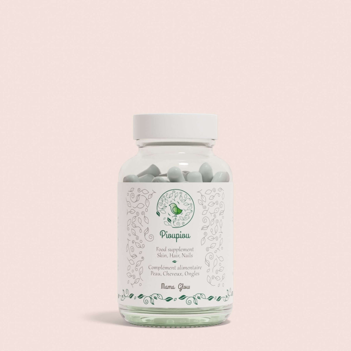 Mama Glow | Complément alimentaire pour l’éclat de la peau, des cheveux et des ongles
