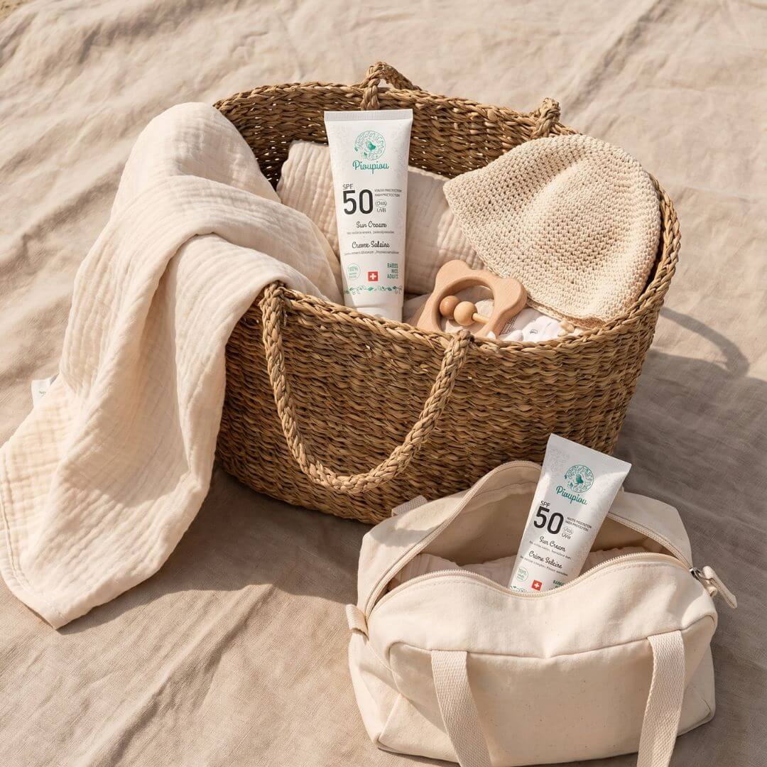 Crème solaire SPF 50 Bébé & Enfant | Minérale et naturelle
