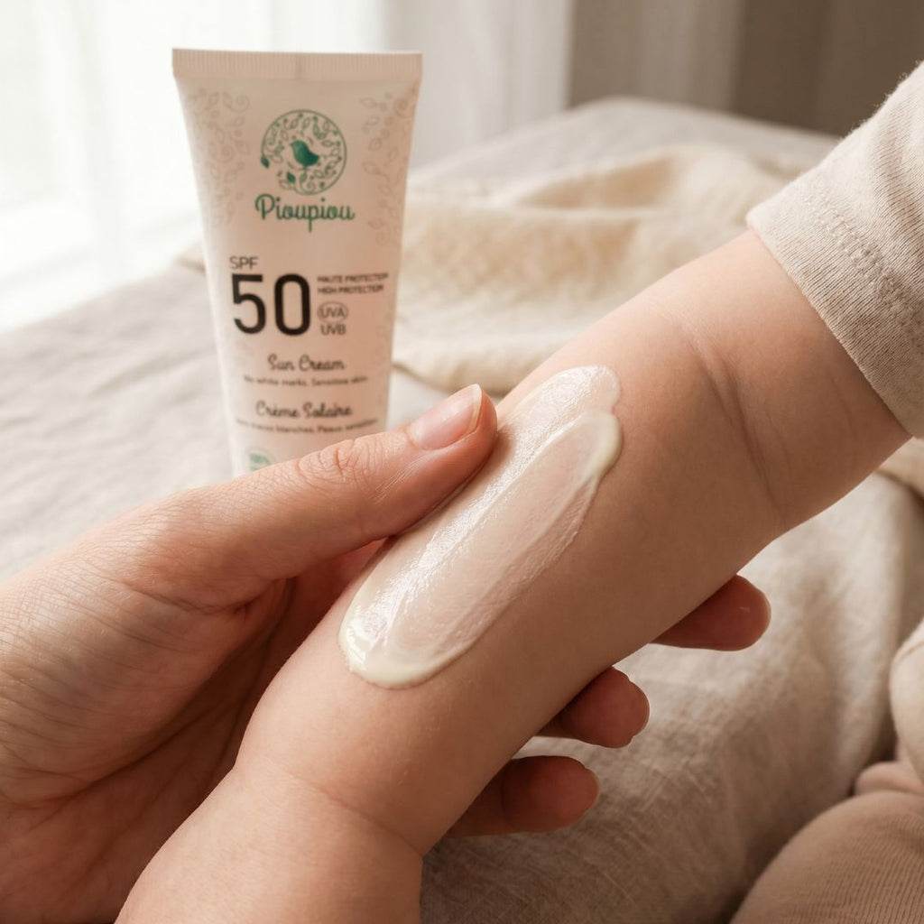 Crème solaire SPF 50 Bébé & Enfant | Minérale et naturelle