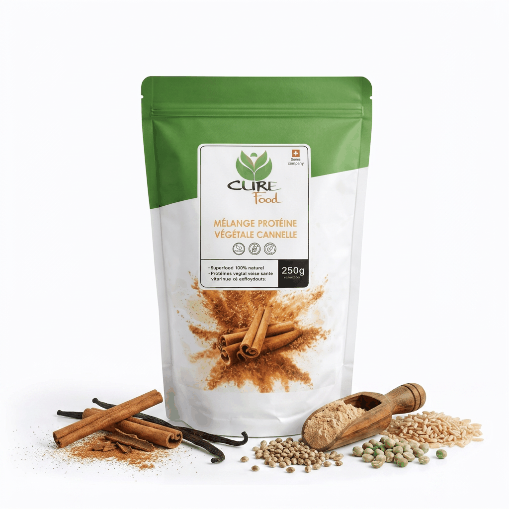 Organic Cinnamon Protein Blend