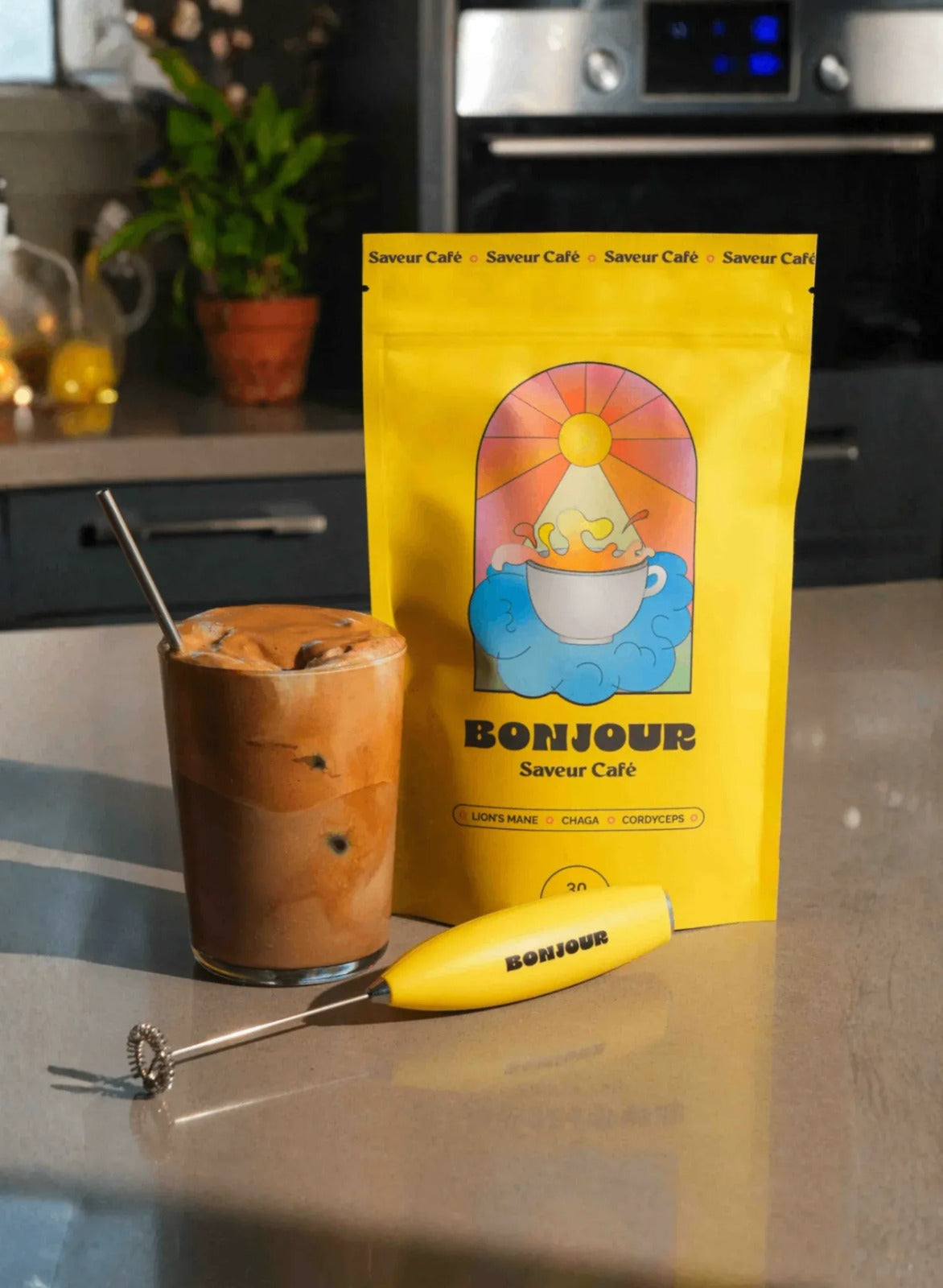Bonjour Morning Energy Trio - Originale & Café & Cacao (90 Servings)