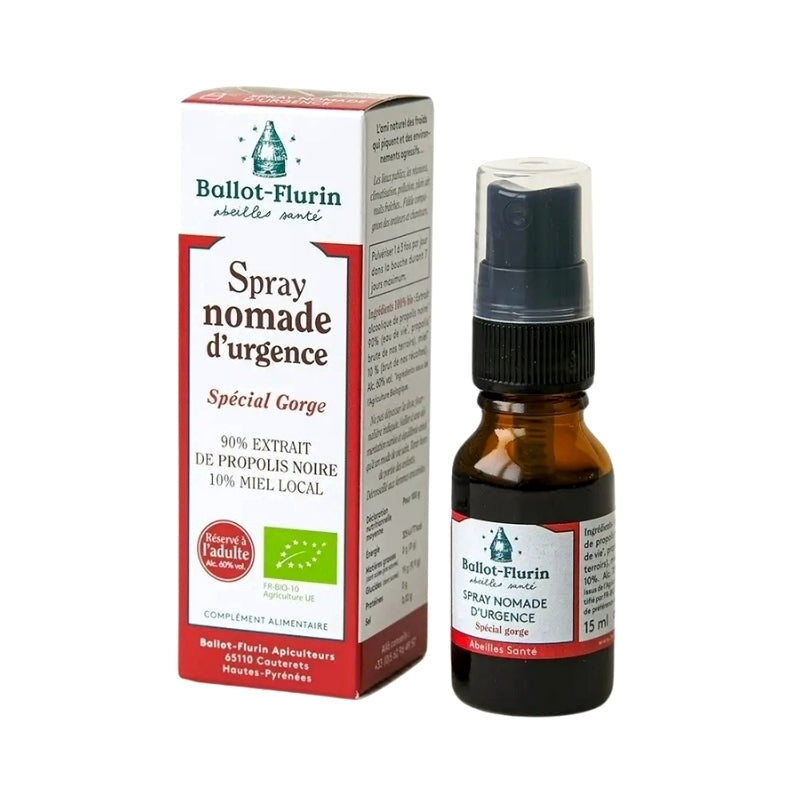 Spray Nomade d'Urgence à la Propolis