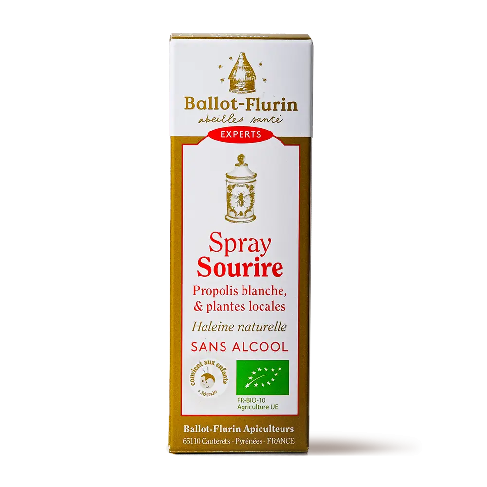 White Propolis & Local Plants Smile Spray – Alcohol-Free