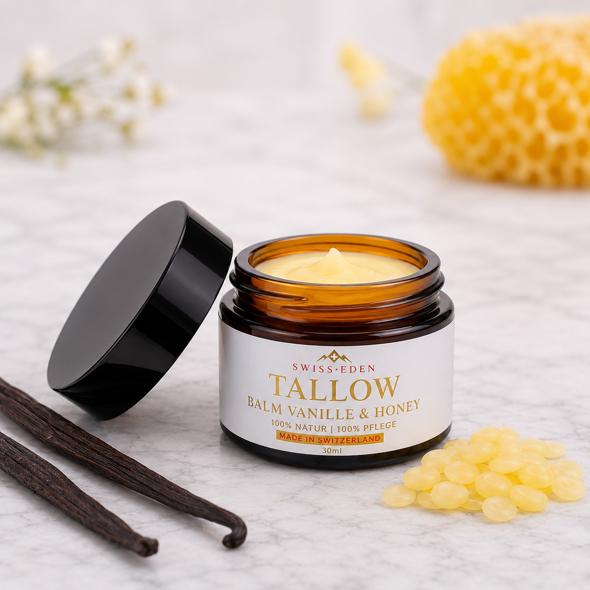 TALLOW CREME MIT BIO TALLOW UND VANILLE & HONIG