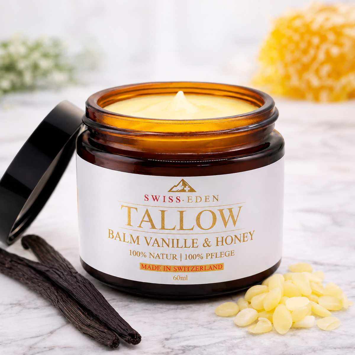TALLOW CREME MIT BIO TALLOW UND VANILLE & HONIG