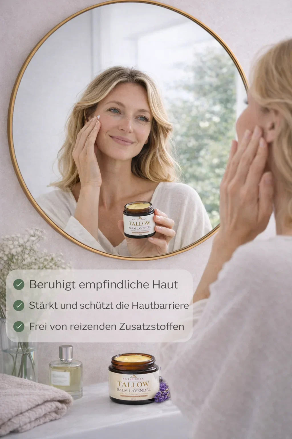 NEU SENSITIVE PFLEGE BUNDLE – BERUHIGENDE INTENSIVPFLEGE MIT TALLOW (PURE, VANILLE & HONIG, LAVENDEL)