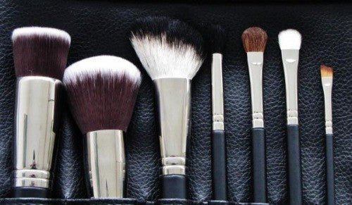Tigerzzz-Stylists 7-Teiliges Pinselset mit Etui